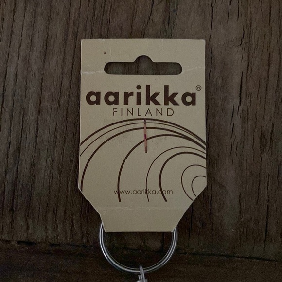 Vintage Aarikka Finland Wooden Key Chain - Picture 3 of 5